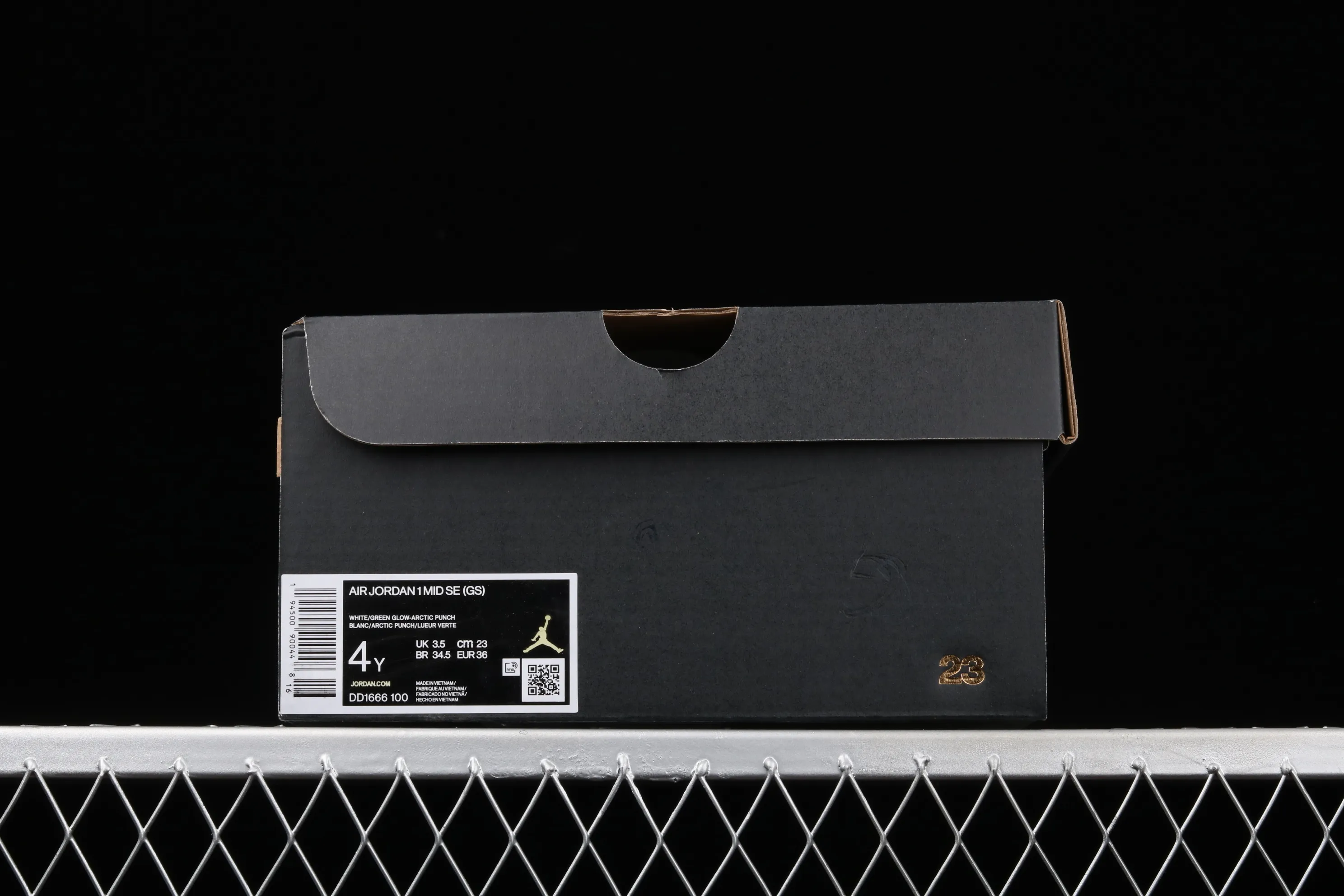 All categories Air Jordan Jordan series basketball shoes Air Jordan 1 Mid G version pure original Air Jordan 1 Mid GS AJ1 Joe 1 Ice Cream Zhongbang basketball shoes DD1666-100